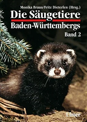Buchcover: die Säugetiere Baden- Württembergs